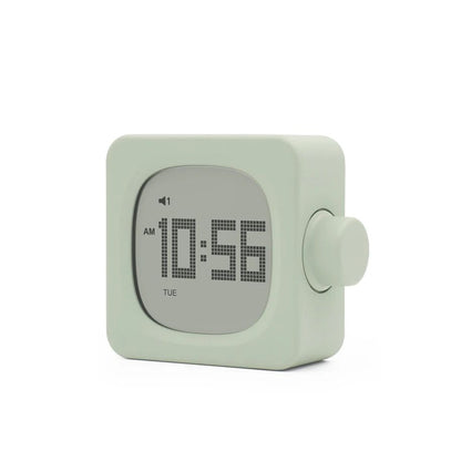 Square Digital LED Alarm Clock With USB Charger  Timer 6
