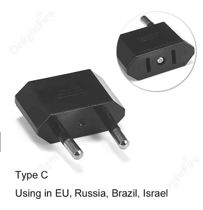 US To EU Travel Plug Adapter 5