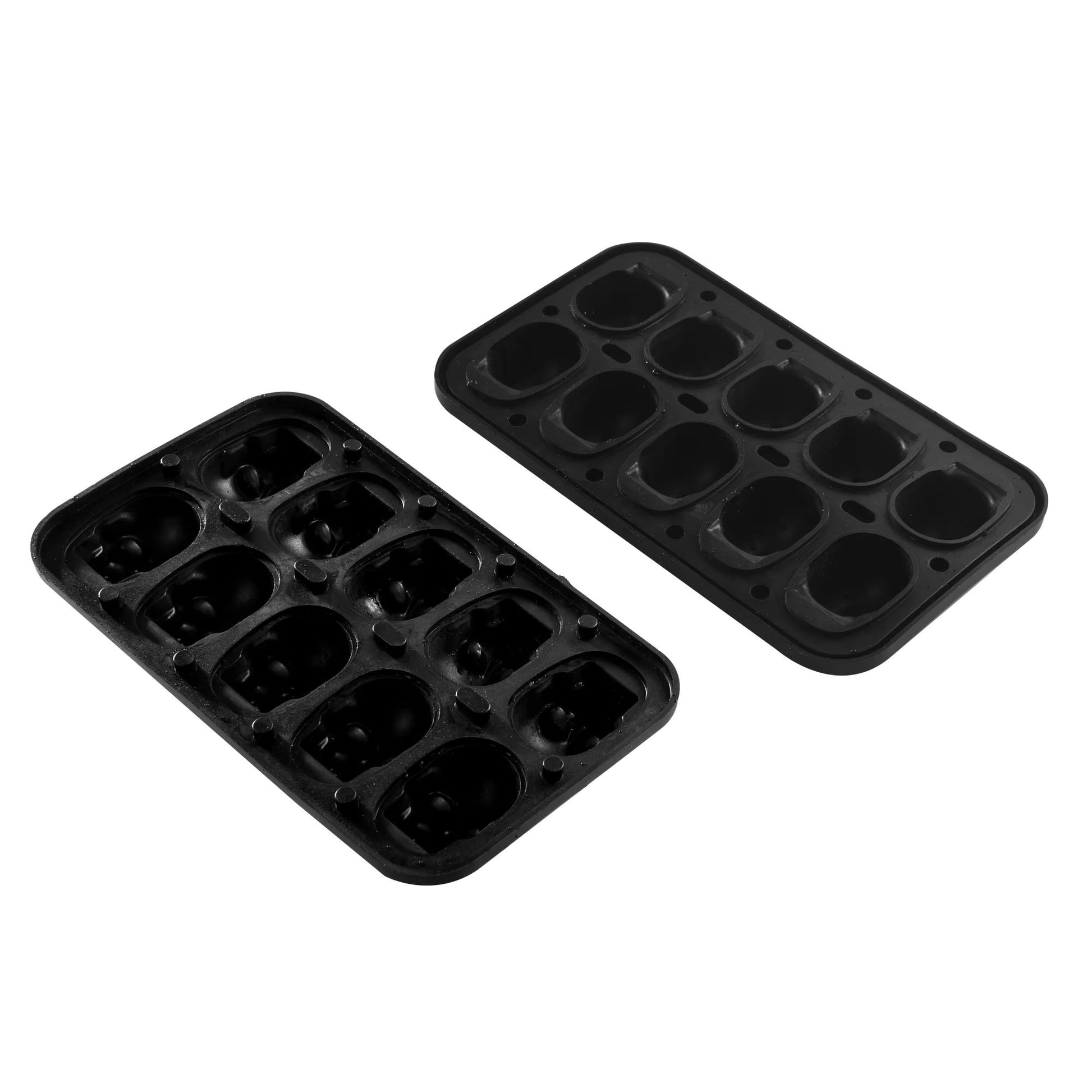 Skull  Whiskey Silicone Ice Mold  10Cavity FoodGrade Ice Block Tray With Filling Funnel 1