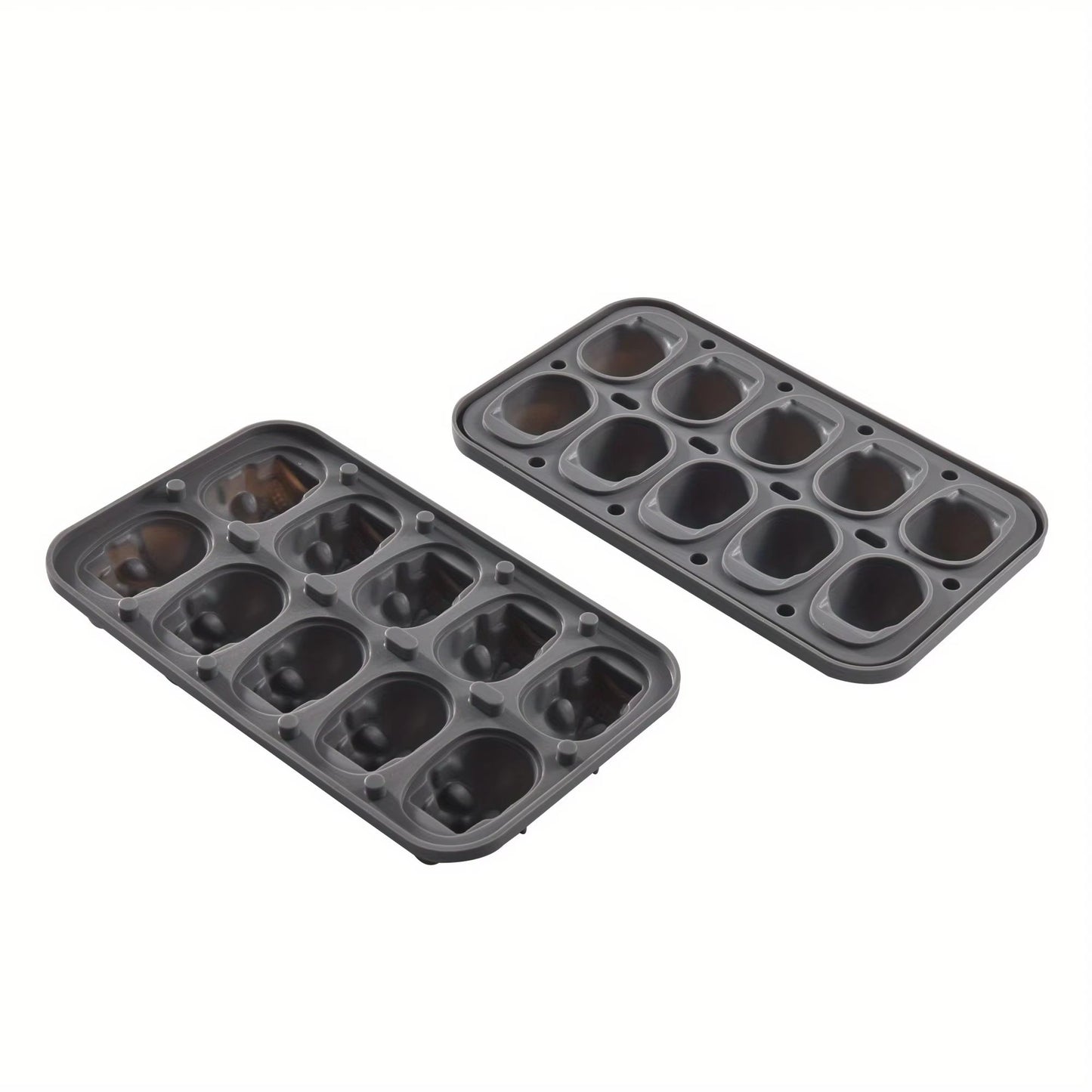 Skull  Whiskey Silicone Ice Mold  10Cavity FoodGrade Ice Block Tray With Filling Funnel 7