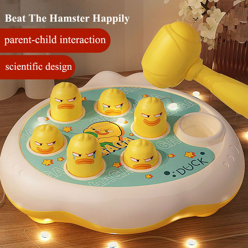 DuckFrogPig Montessori Learning Toy Educational Puzzle Gift With Hammer For Toddler Boys And Girls  1