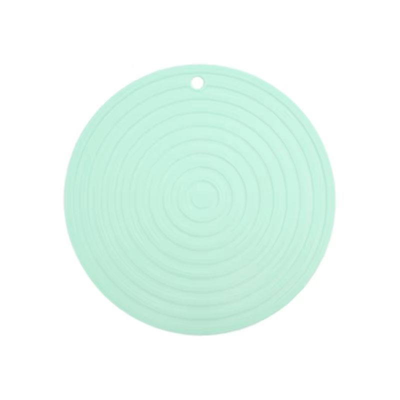Circular Silicone Thermal Insulation Pad  NonSlip HeatResistant Dining  Table Mat 7