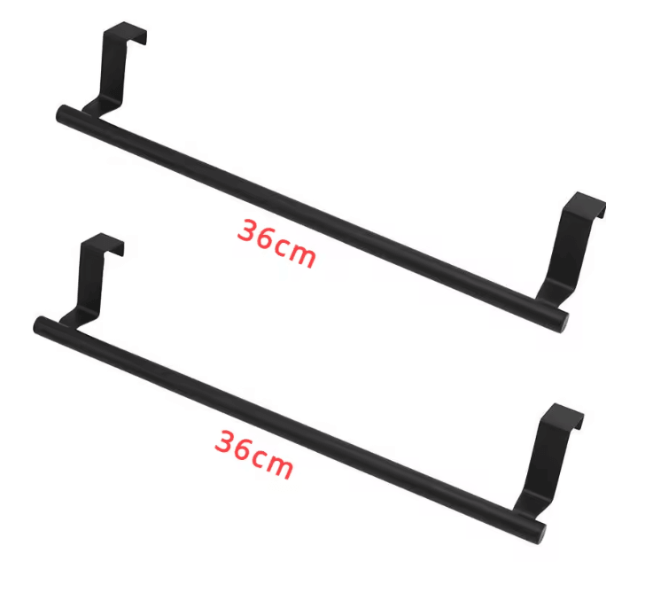 Over Cabinet Towel Rack Organizer 8