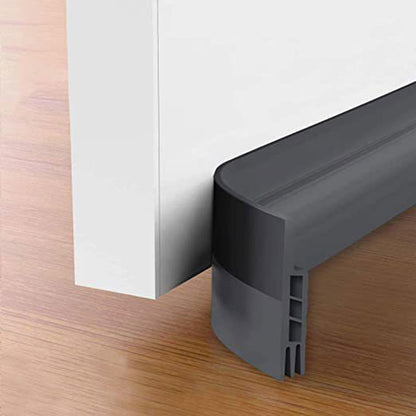 Under Door Draft Stopper With Strong Adhesive, Block Dust, Light and Noise, Winter-Proof, Seal Bottom of Doors