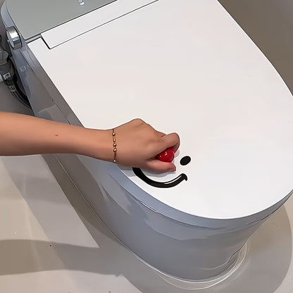 Contemporary Style Dopamine Smile Ball Toilet Lid Lifter Handheld Toilet Seat Cover Opener For Bath