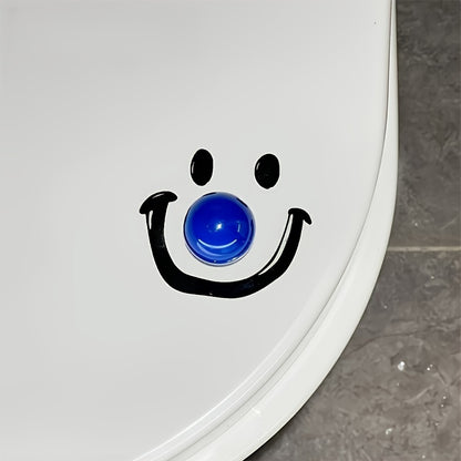Contemporary Style Dopamine Smile Ball Toilet Lid Lifter Handheld Toilet Seat Cover Opener For Bath