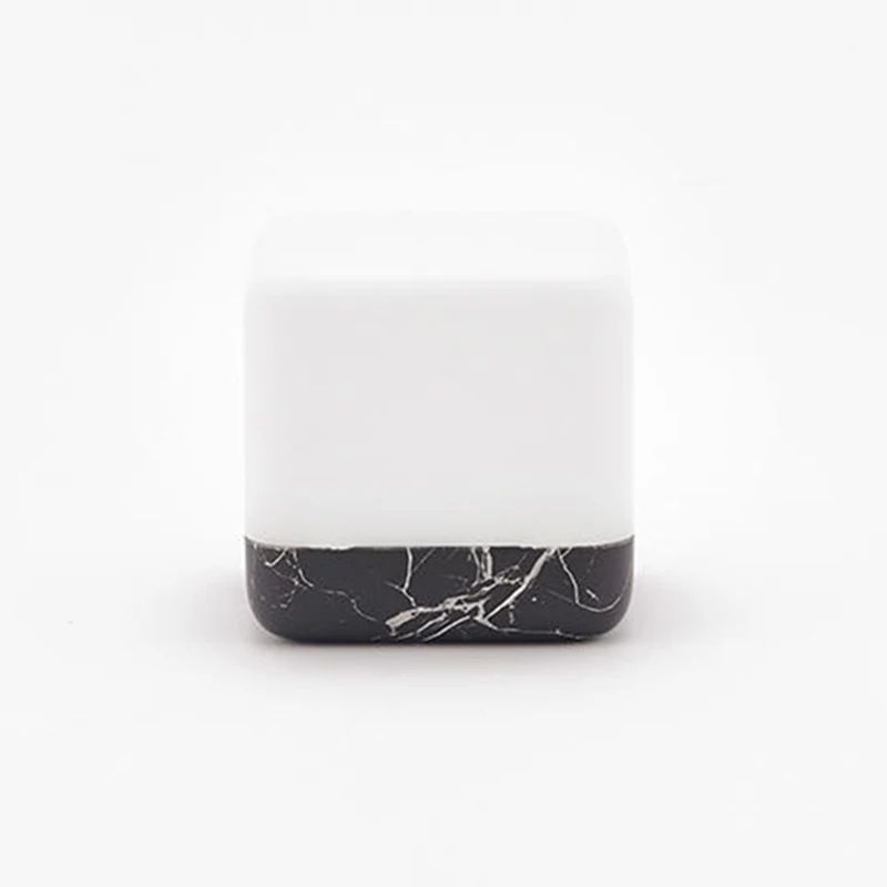 Flip Timer LED Cube Night Light  Minimalist Bedside  Desk Lamp 10