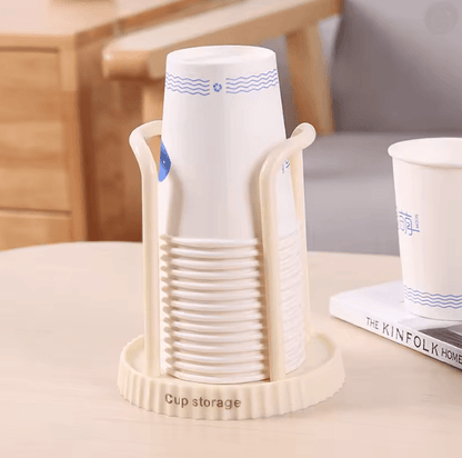 Disposable Cup Storage Holder Stand 8