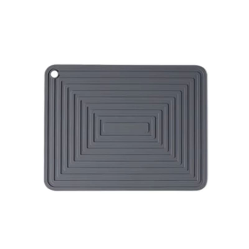 Silicone Square Hot Plate Mat  Heat Resistant Non Slip Pot Mat For Kitchen  Dining Tables 8