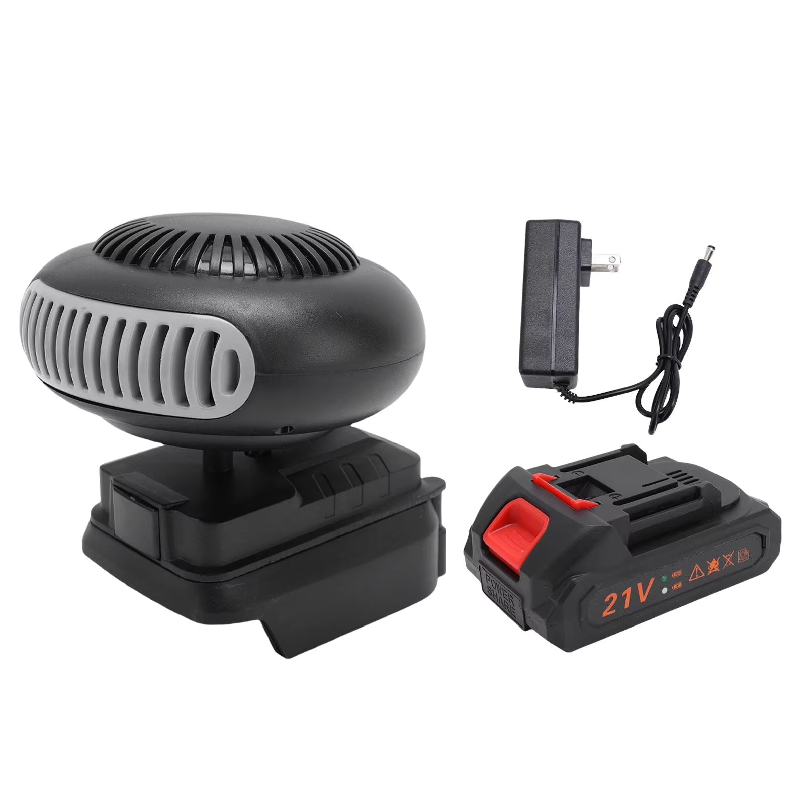 Portable Car Heater  Window Defogger  Compact ABS Small Space Heater With US Plug 6