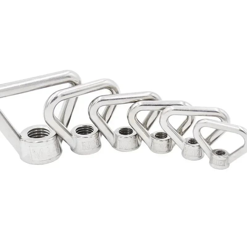 HeavyDuty Stainless Steel Lifting Eye Nut M8M20  Secure Ring Bolt For Safe Rigging  Hoisting 5