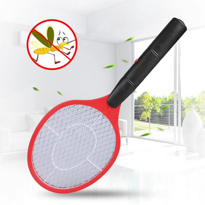 Electric Fly Swatter Racket  Cordless Battery Powered Bug Zapper For Flies And Mosquitoes 2