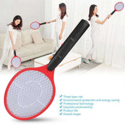 Electric Fly Swatter Racket  Cordless Battery Powered Bug Zapper For Flies And Mosquitoes 3