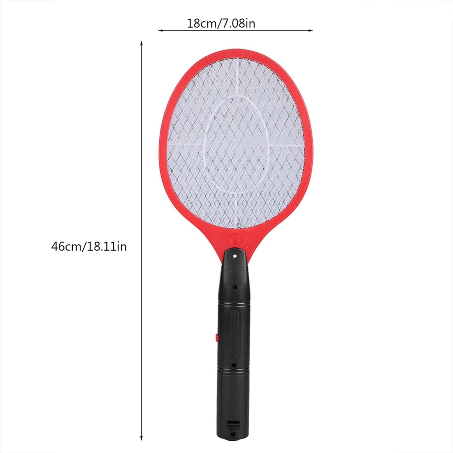 Electric Fly Swatter Racket  Cordless Battery Powered Bug Zapper For Flies And Mosquitoes 5