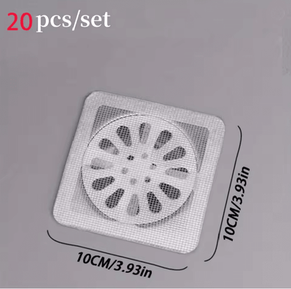 Disposable Shower Drain Hair Catcher Set 1