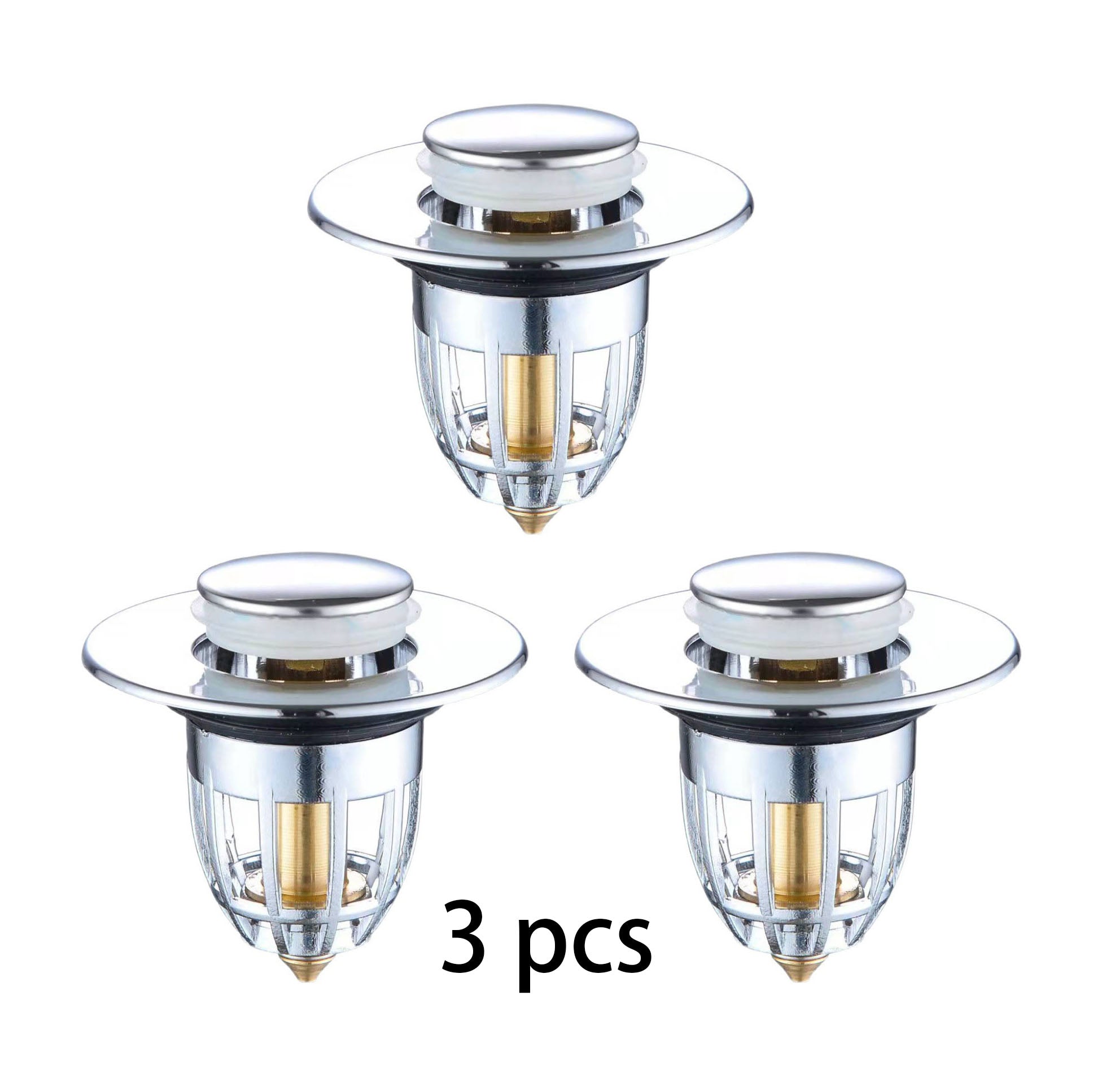 Universal Bathroom Sink Stopper Anti Clogging Popup Strainer Drain Hair Catcher Kitchen Sink Filter 6