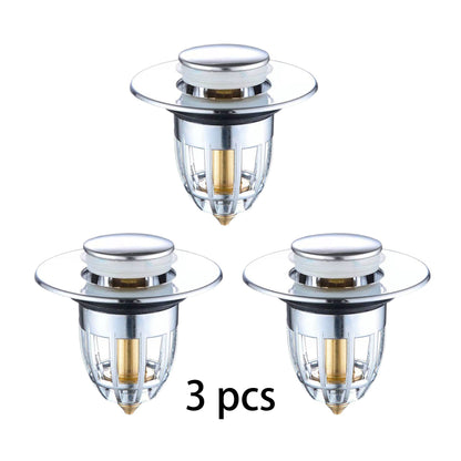 Universal Bathroom Sink Stopper Anti Clogging Popup Strainer Drain Hair Catcher Kitchen Sink Filter 6