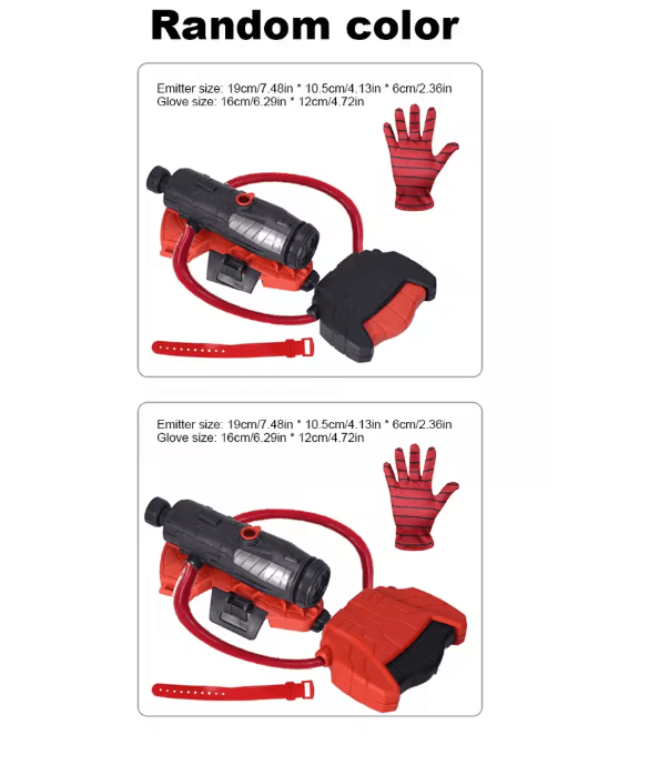Spider Web Wrist Water Sprayer Toy 3