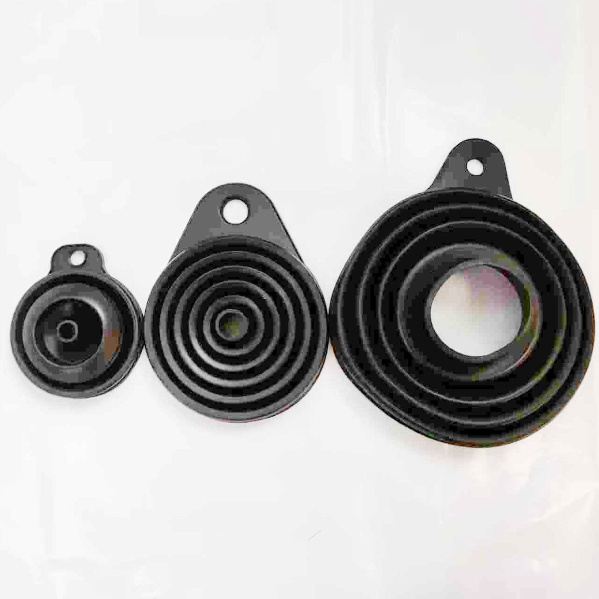 Silicone Funnels For Kitchen Use 3 Pcs Set For Liquid Powder Transfer Mini Small And Wide Mouth Fun 8