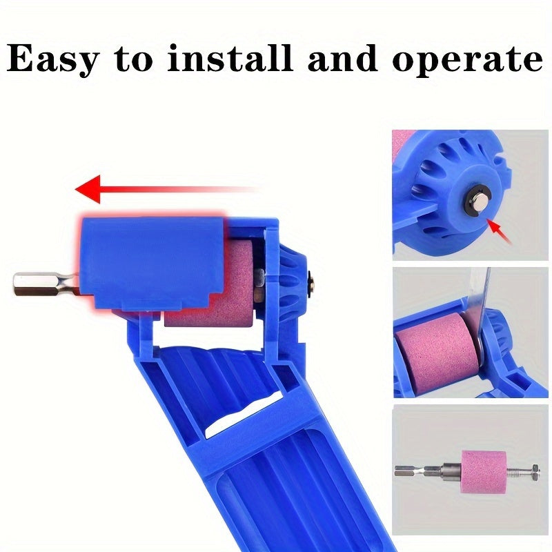 Quick And Easy Nail Drill Bit Sharpener With Portable Grinding Wheel Sharp And Ready For Use 3