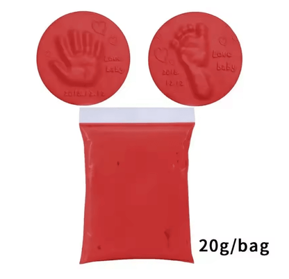 Baby Handprint And Footprint Clay 9