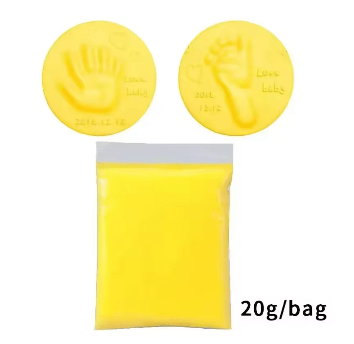 Baby Handprint And Footprint Clay 10