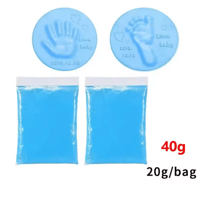 Baby Handprint And Footprint Clay 11
