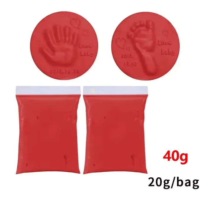 Baby Handprint And Footprint Clay 15