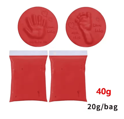 Baby Handprint And Footprint Clay 15