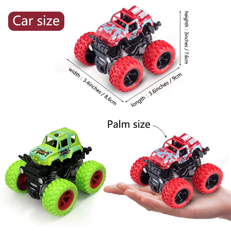 FourWheel Drive Hot Toys Car Monster Truck Stunt Dump Car Dinosaur Inertia Toy Fun Gift For Childre 3