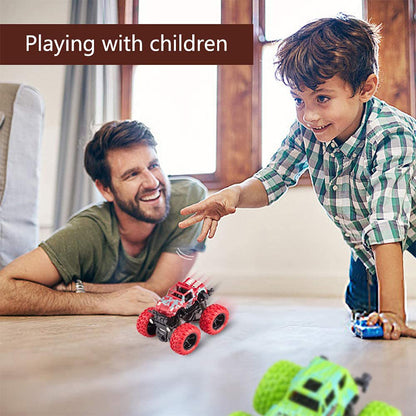 FourWheel Drive Hot Toys Car Monster Truck Stunt Dump Car Dinosaur Inertia Toy Fun Gift For Childre 4
