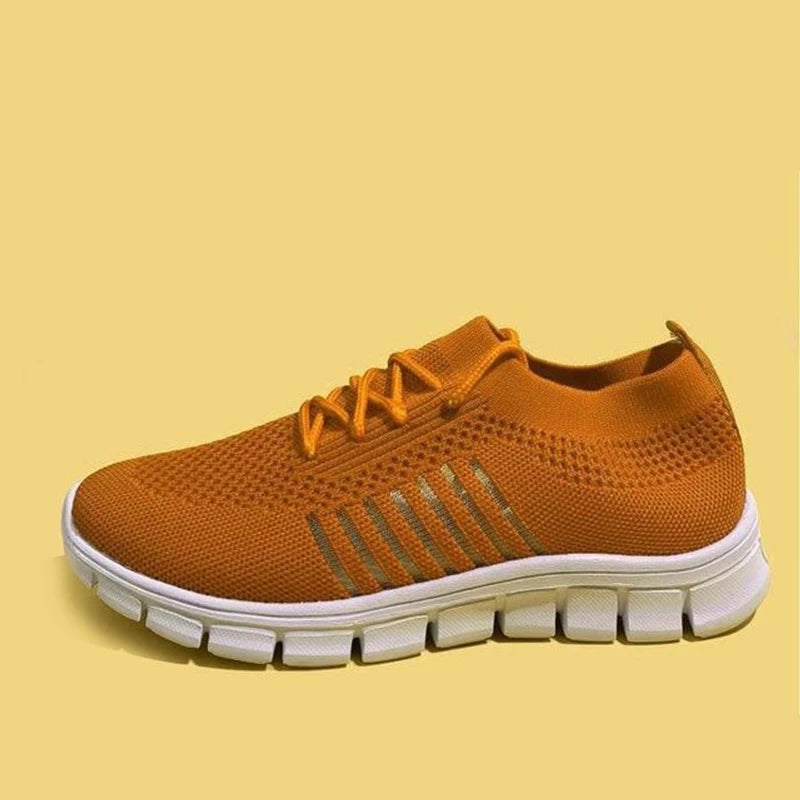 Womens New Summer Sneakers Mesh Slip On Running Shoes Comfortable Walking Platform Casual Shoes For 10