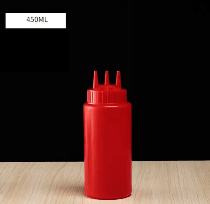 Squeezable Sauce Bottle With Nozzles 9