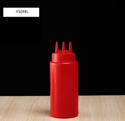 Squeezable Sauce Bottle With Nozzles 9