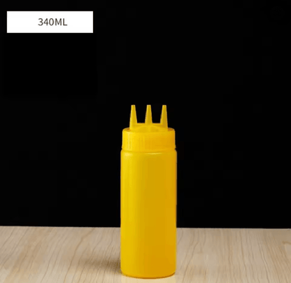Squeezable Sauce Bottle With Nozzles 7