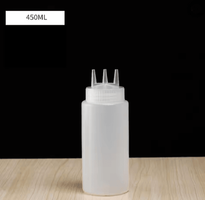 Squeezable Sauce Bottle With Nozzles 8