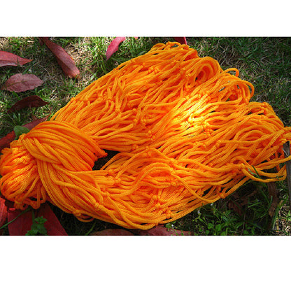 Portable Outdoor Camping Hammock Net Swing Tree Straps Single Or Double Mesh Nylon Hammock For Hiki