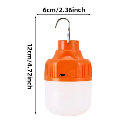 Portable USB Rechargeable LED Pendant Light Waterproof Outdoor Lamp 9