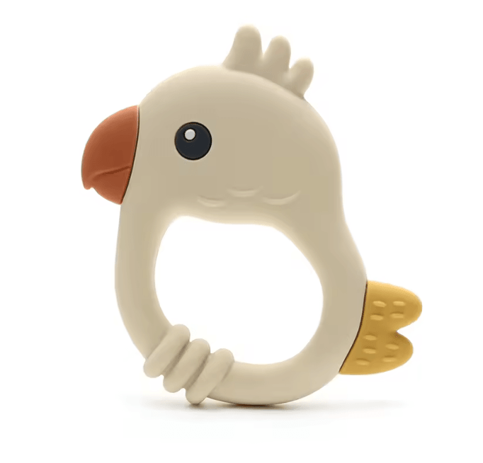 Parrot Silicone Baby Teether 3