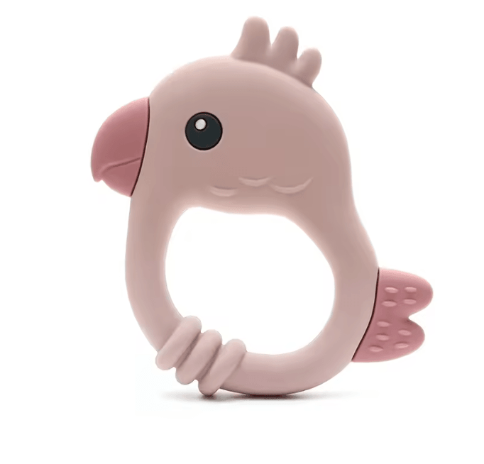 Parrot Silicone Baby Teether 6