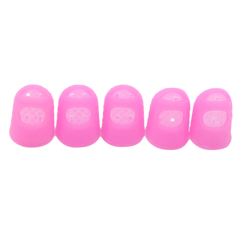 Multi Functional Silicone Thimbles For DIY Crafts Breathable Protective Finger Sleeve Hollowed Out  2