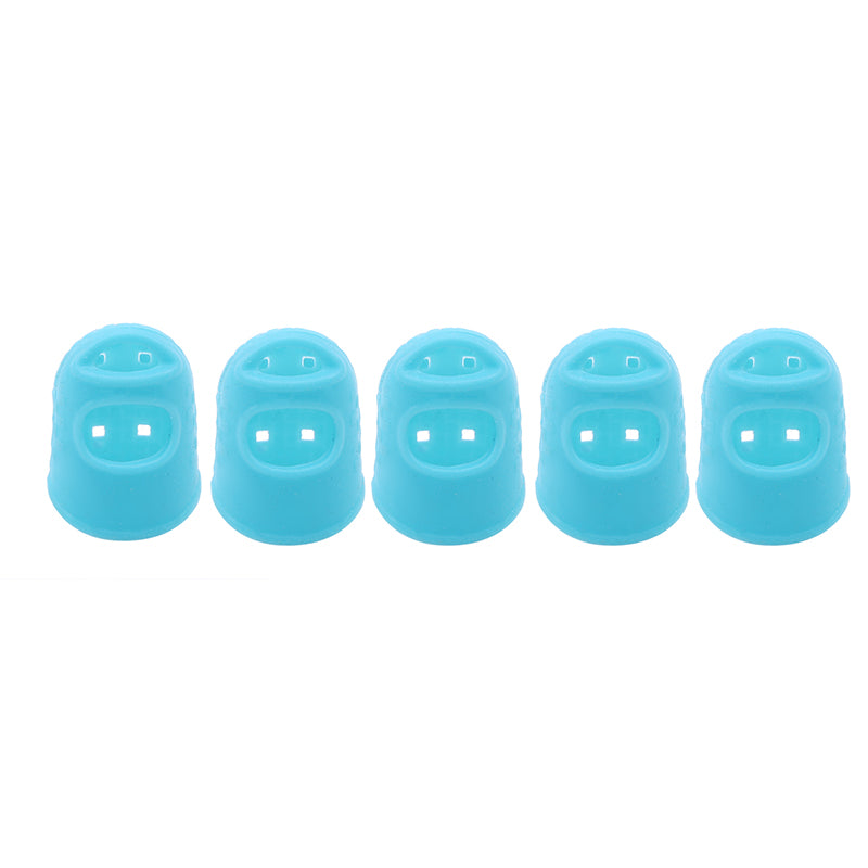 Multi Functional Silicone Thimbles For DIY Crafts Breathable Protective Finger Sleeve Hollowed Out  6