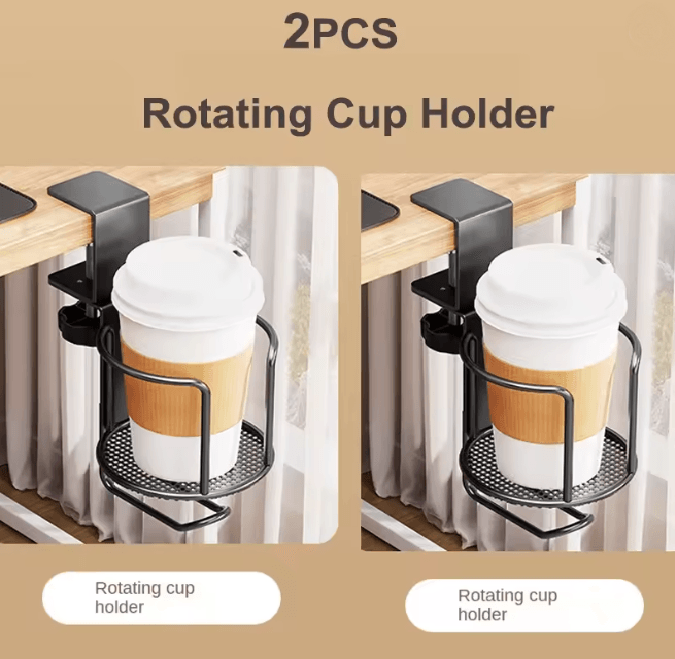 Desk Cup Holder And Headphone Hanger 5