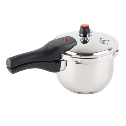 Stainless Steel Pressure Cooker with Safety Valve – 80 kPa Explosion-Proof Multifunctional Cooking Pot
