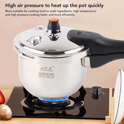 Stainless Steel Pressure Cooker With Safety Valve  80 KPa ExplosionProof Multifunctional Cooking Po 4