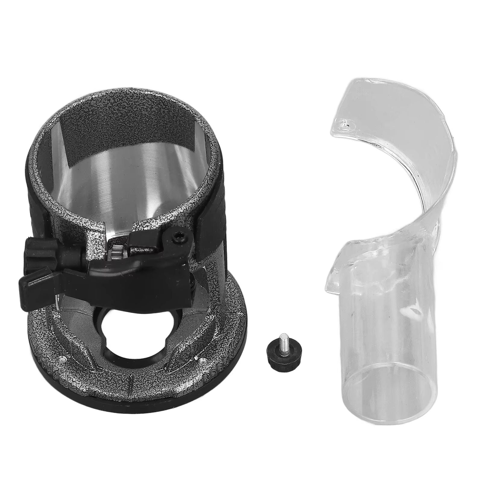 Adjustable Aluminum Alloy Router Base  Plunge Trimming Machine Base With DustCollection Cover 4