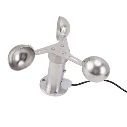 3Cup Aluminum Wind Speed Sensor  Adjustable Wind Anemometer With 038 V Output For Weather  Environm 2