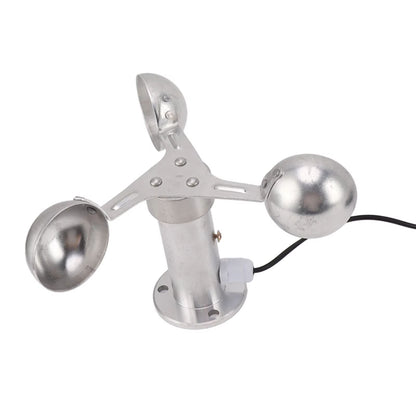 3Cup Aluminum Wind Speed Sensor  Adjustable Wind Anemometer With 038 V Output For Weather  Environm 3