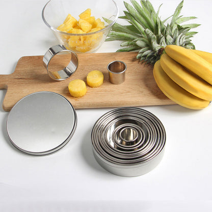 Stainless Steel Mousse Ring Circular Cake Cutter Biscuit Baking Molds Tool For Kitchen Accessories 1