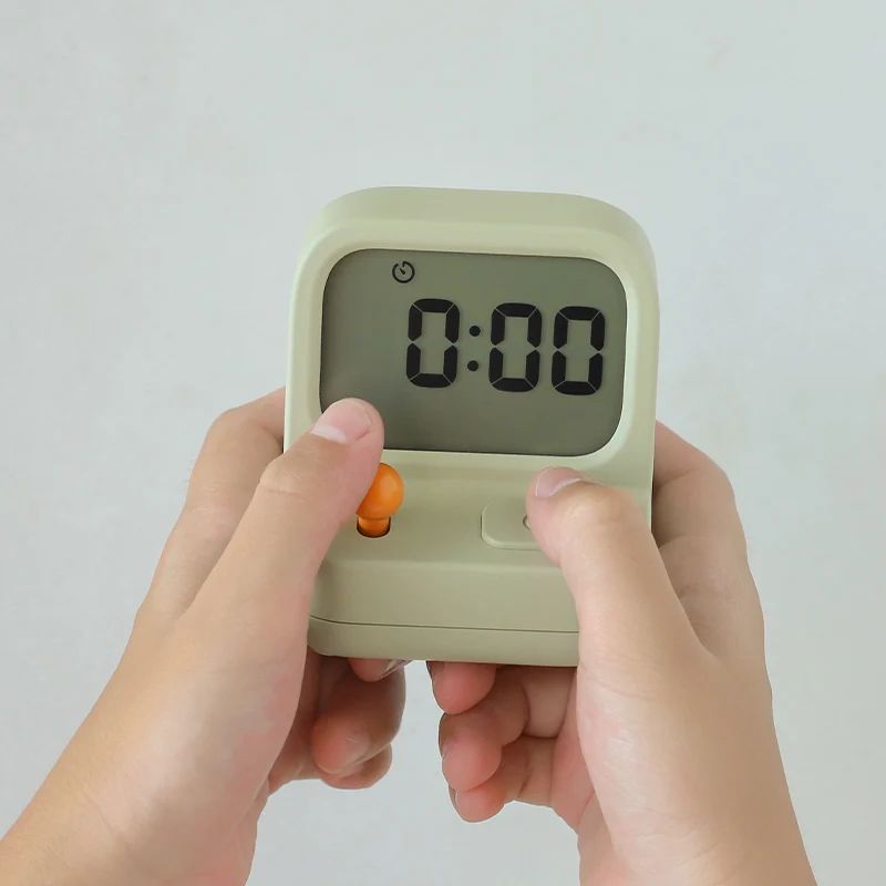 Smart Mini Desktop Alarm Clock  Creative Nostalgic Timer  Snooze Clock 5
